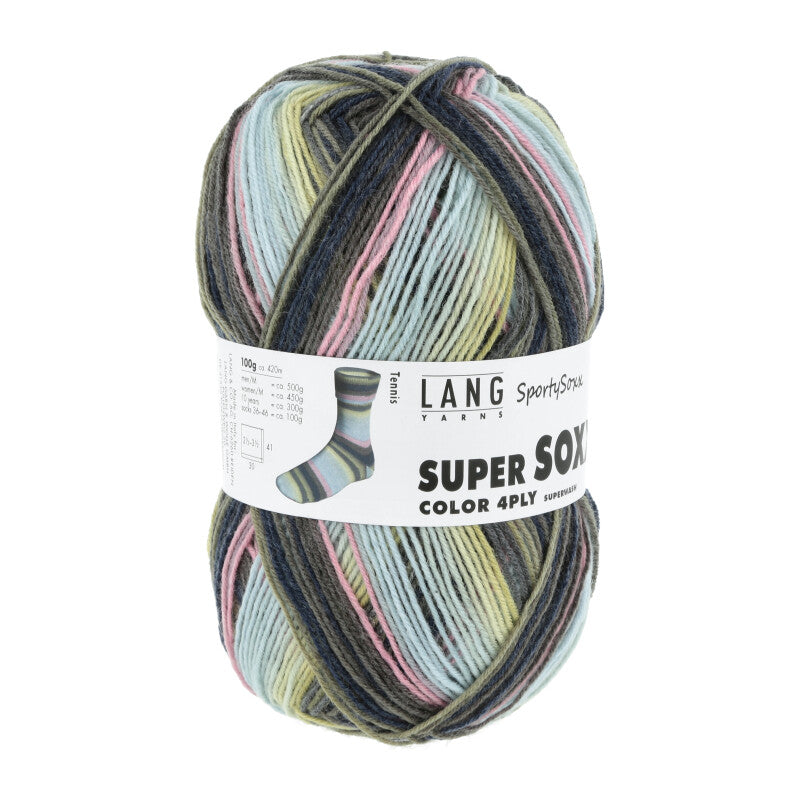 Lang Yarns Super Soxx Color 4 Ply