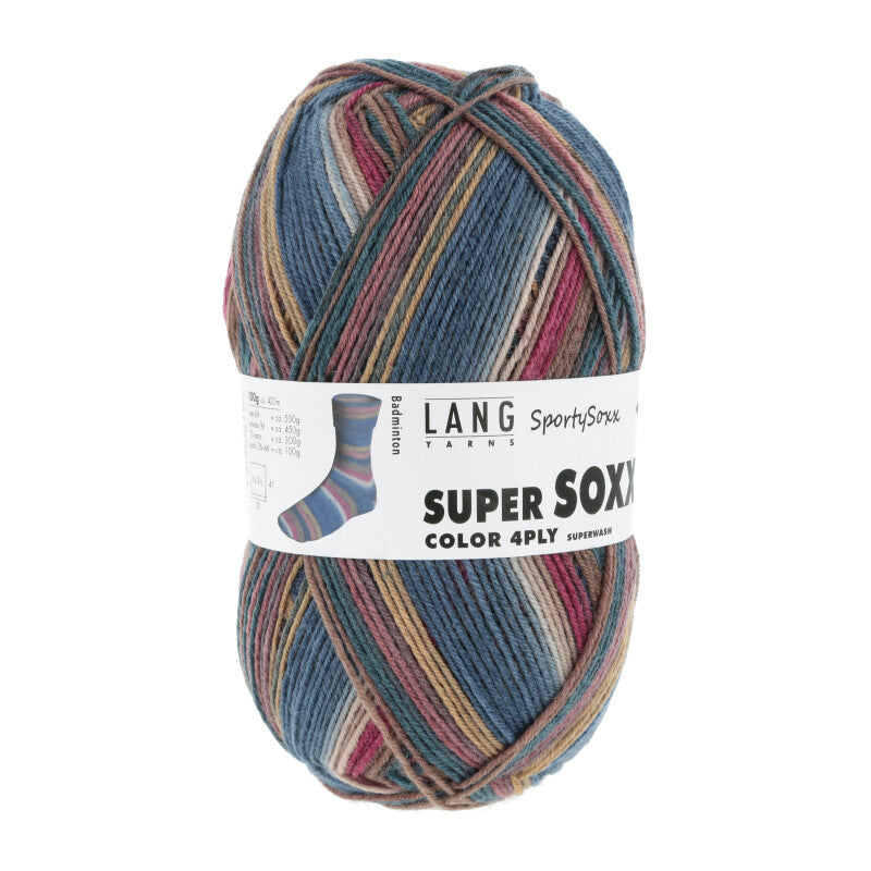 Lang Yarns Super Soxx Color 4 Ply