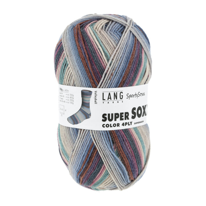 Lang Yarns Super Soxx Color 4 Ply