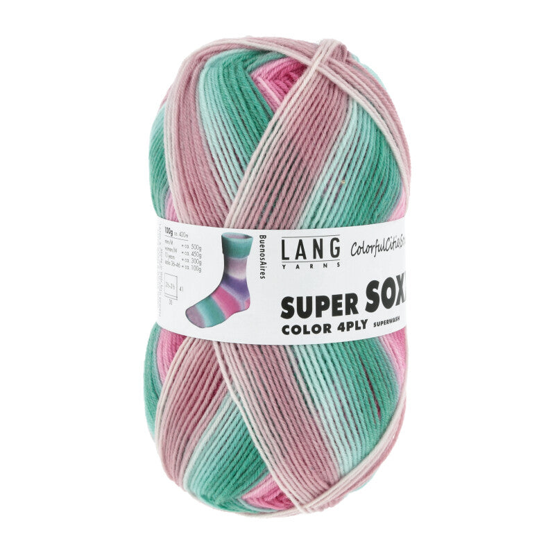 Lang Yarns Super Soxx Color 4 Ply