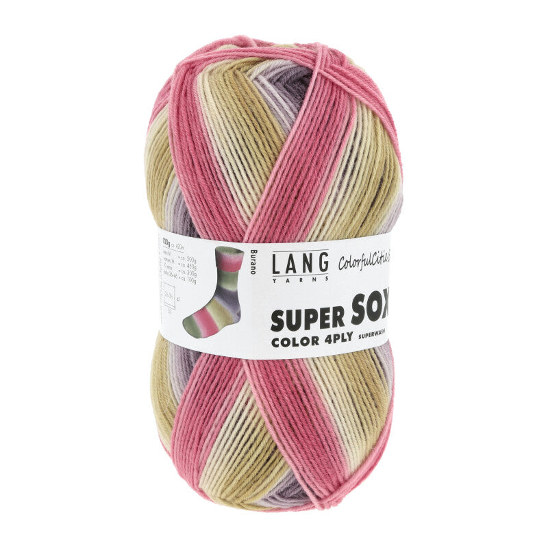 Lang Yarns Super Soxx Color 4 Ply