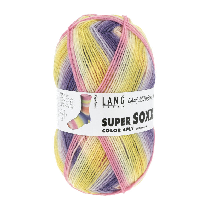 Lang Yarns Super Soxx Color 4 Ply