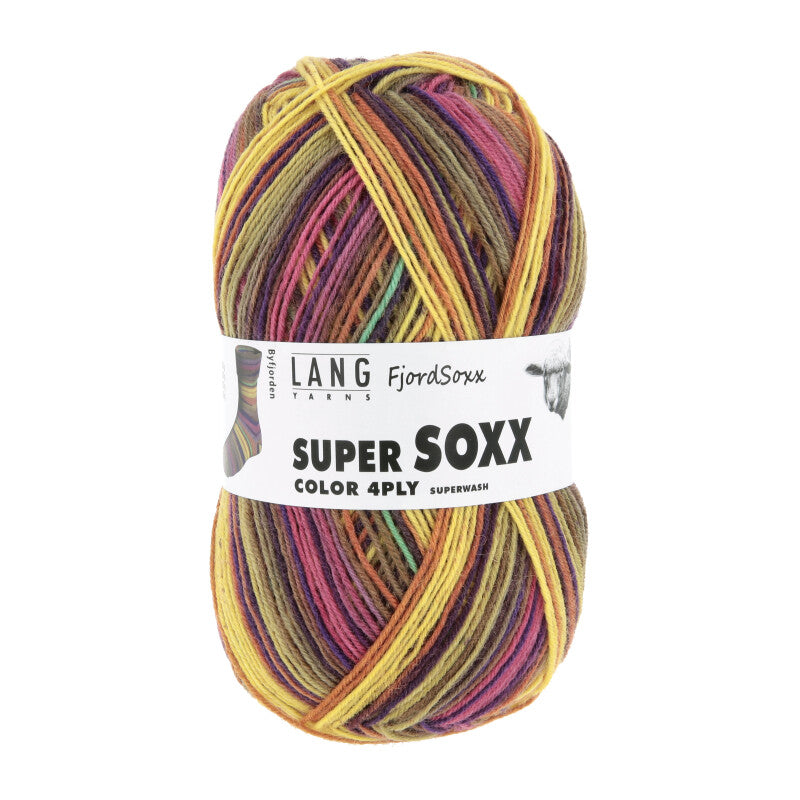 Lang Yarns Super Soxx Color 4 Ply