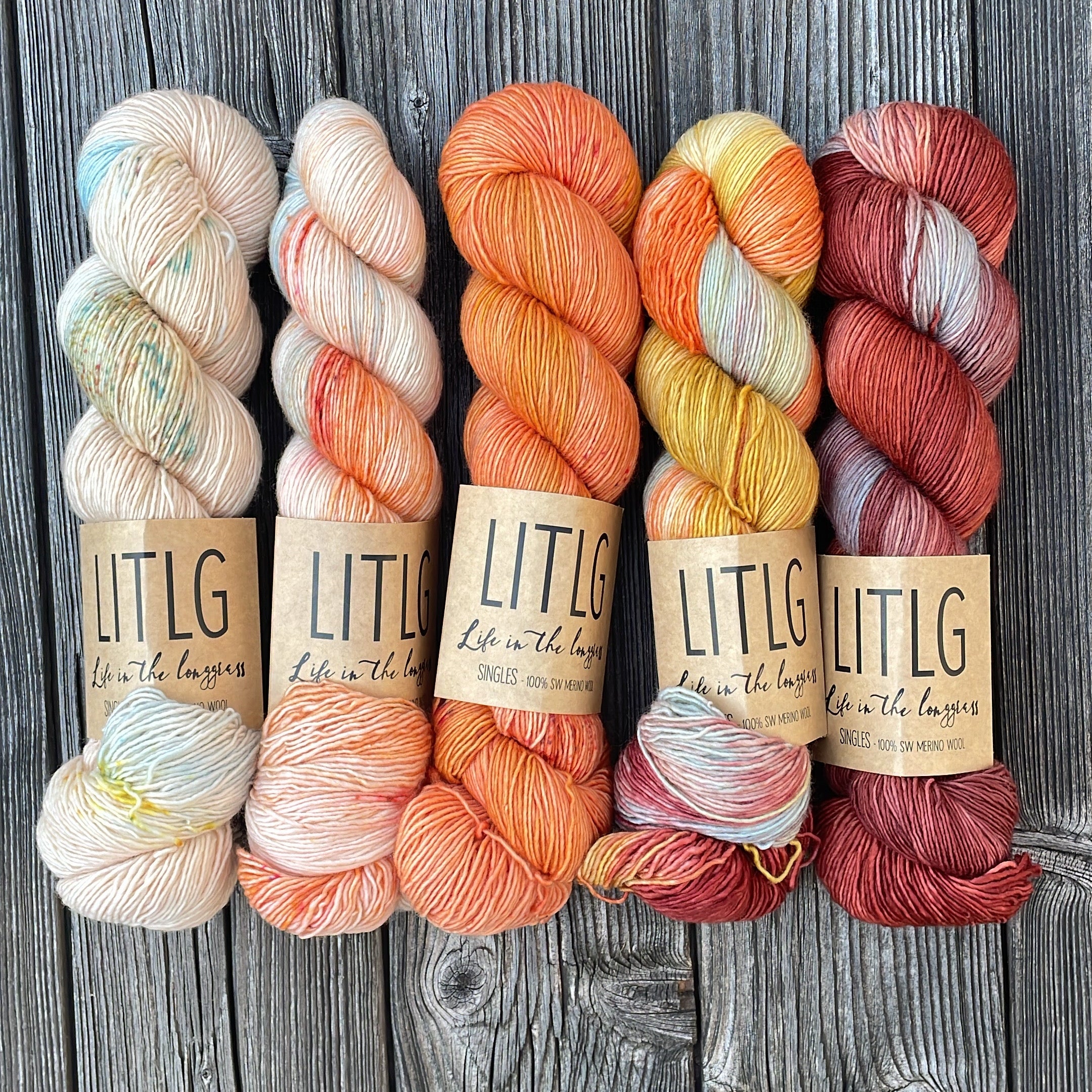 LITLG Merino Singles - Wool.Love`s Jubliäumskollektion