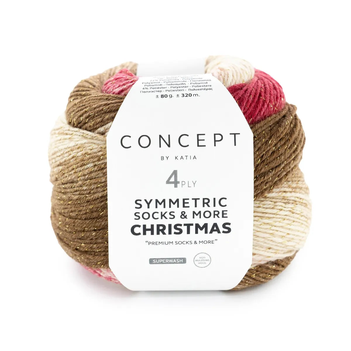 Katia Symmetric Socks & More Christmas 80 g