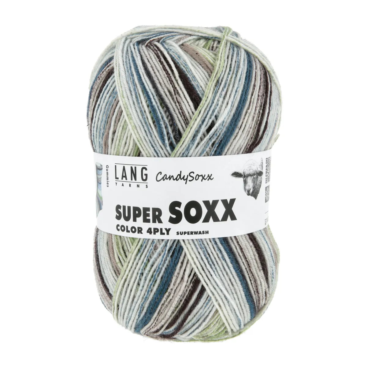 Lang Yarns - Super Soxx Color 4 Ply - 100g