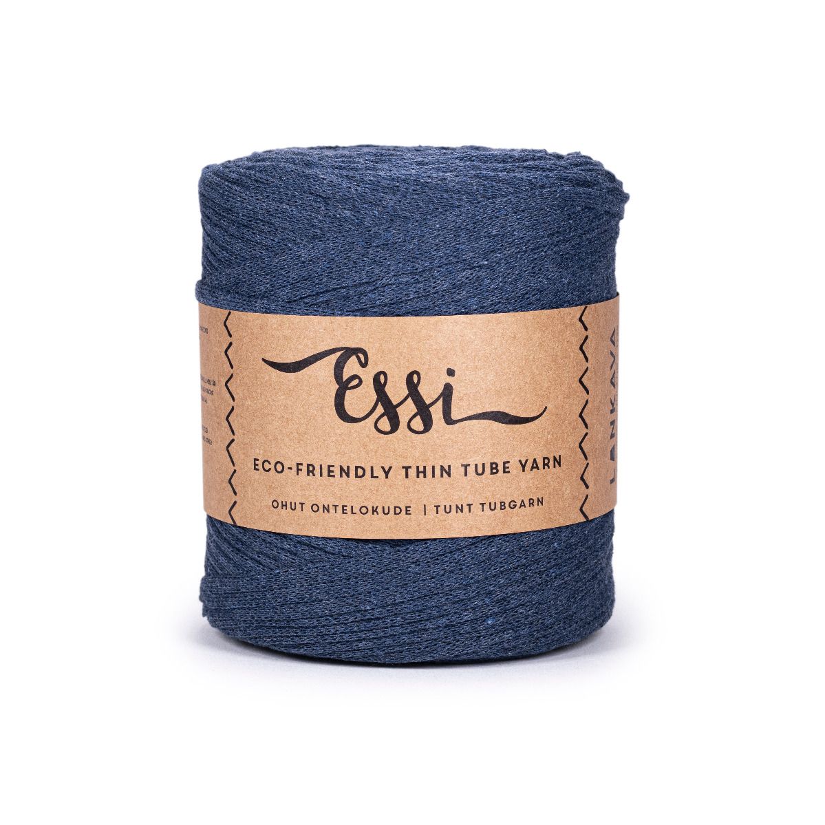Knäuel des Garns Essi in Farbe Jeansblau