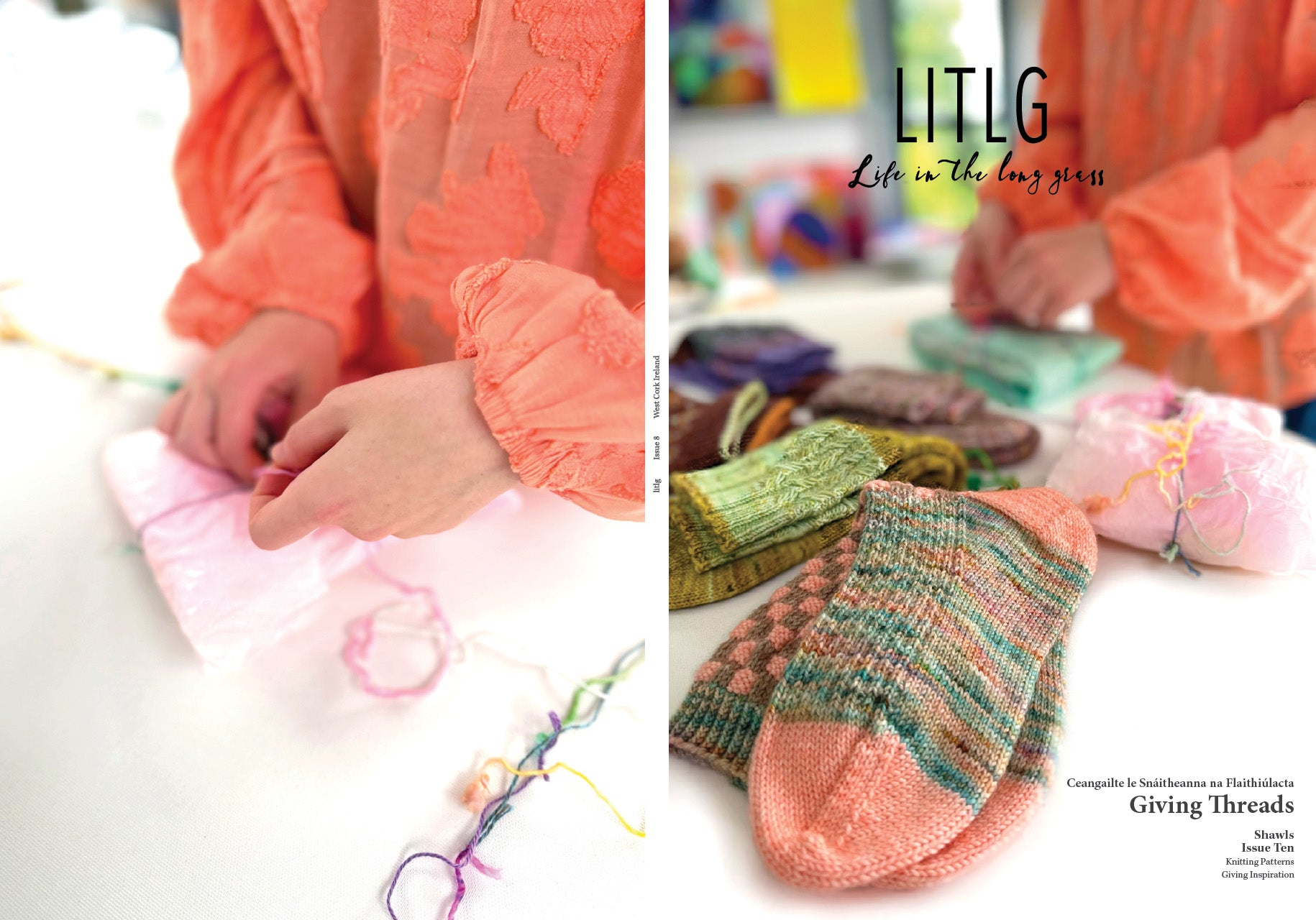 LITLG Magazin Issue 10 - Giving Threads Socks