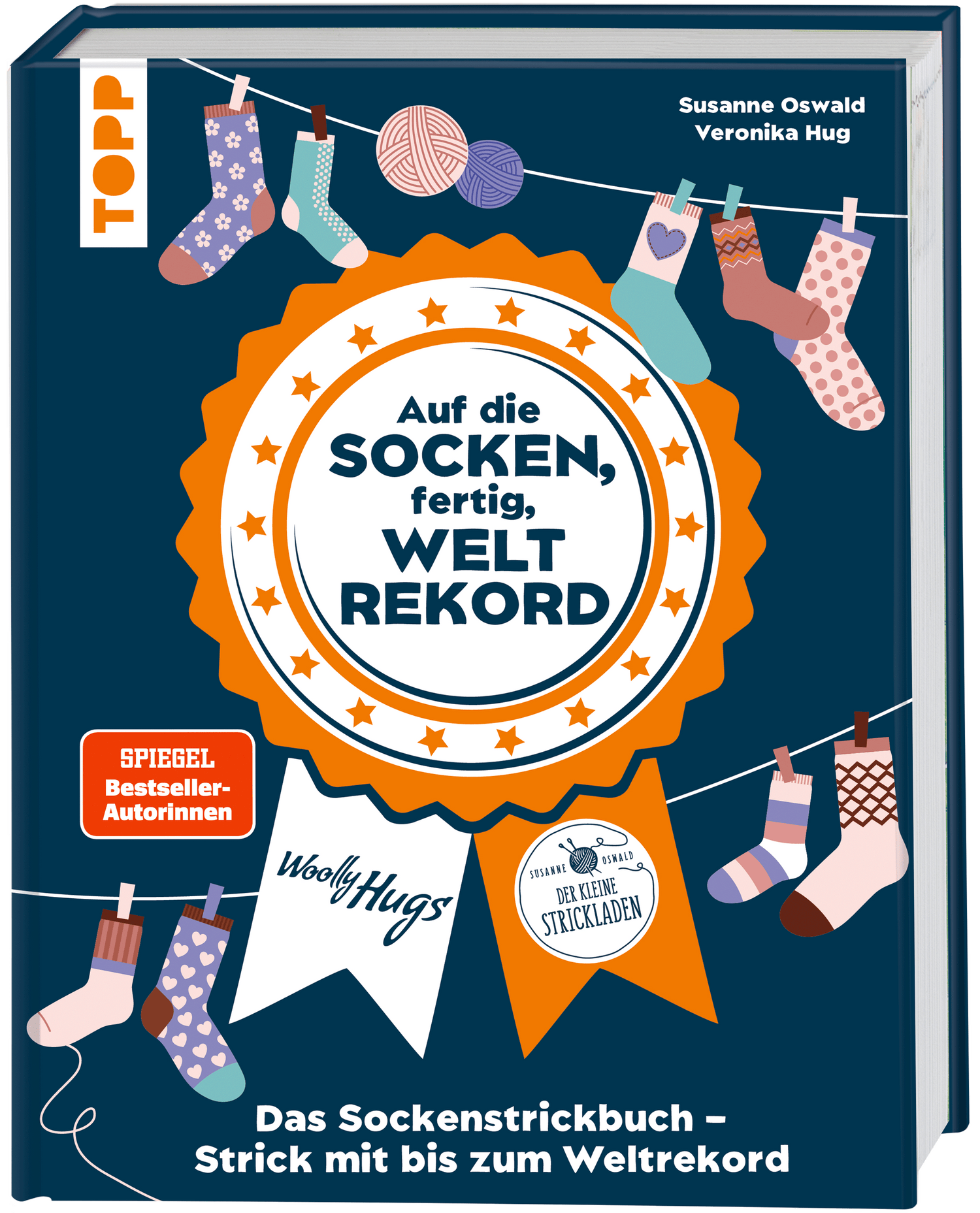 Auf die Socken fertig Weltrekord - Das Sockenstrickbuch zum Weltrekord