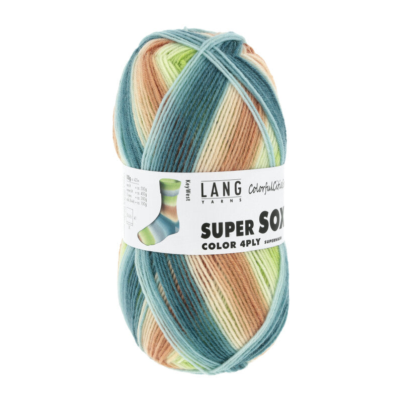 Lang Yarns Super Soxx Color 4 Ply