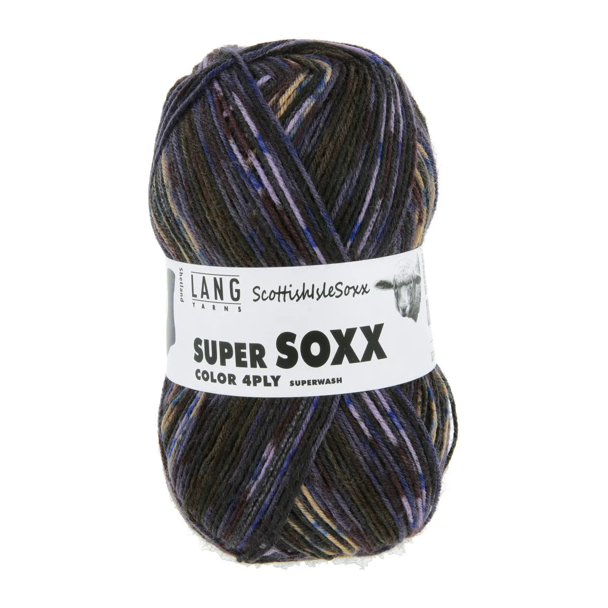 Lang Yarns Super Soxx Color 4 Ply