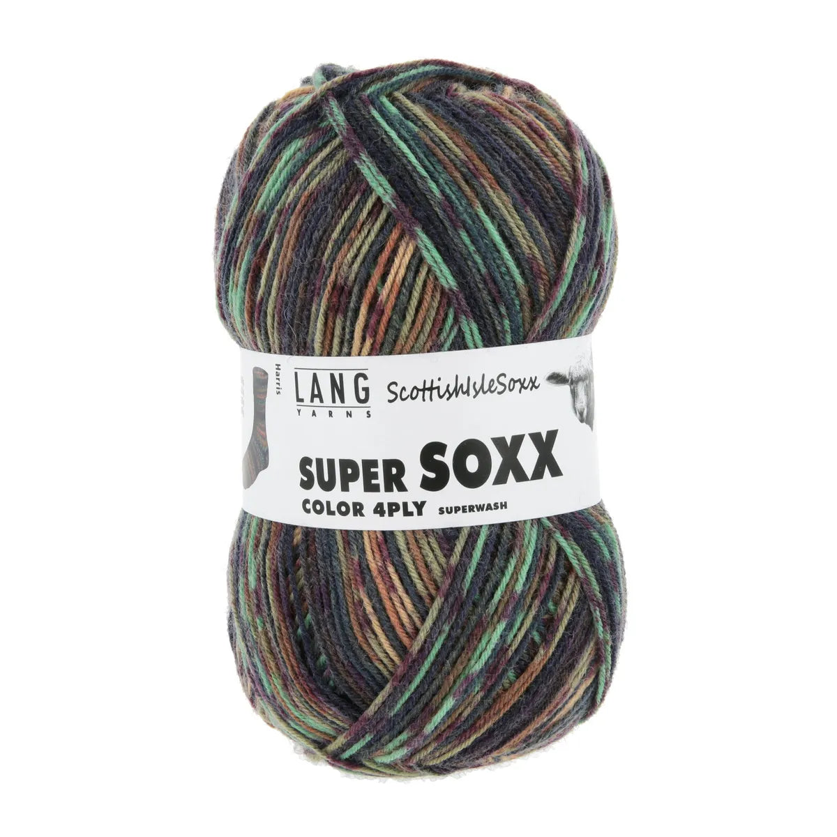 Lang Yarns Super Soxx Color 4 Ply