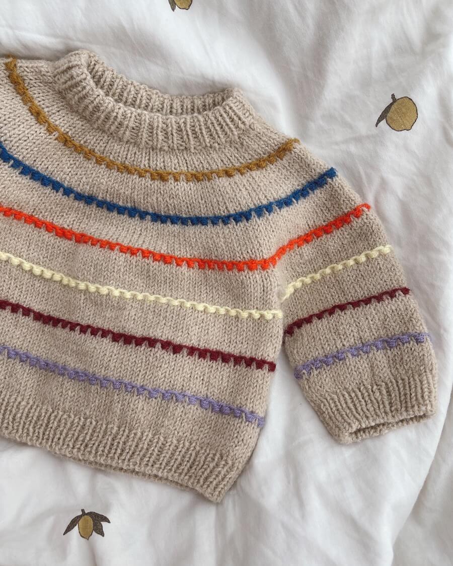 PetiteKnit Festival Sweater Babys