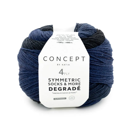 Katia Symmetric Socks &amp; More Degradé