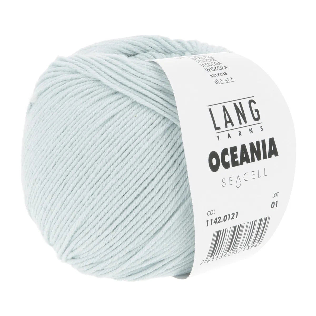 Knäuel Oceania Farbe Eisblau