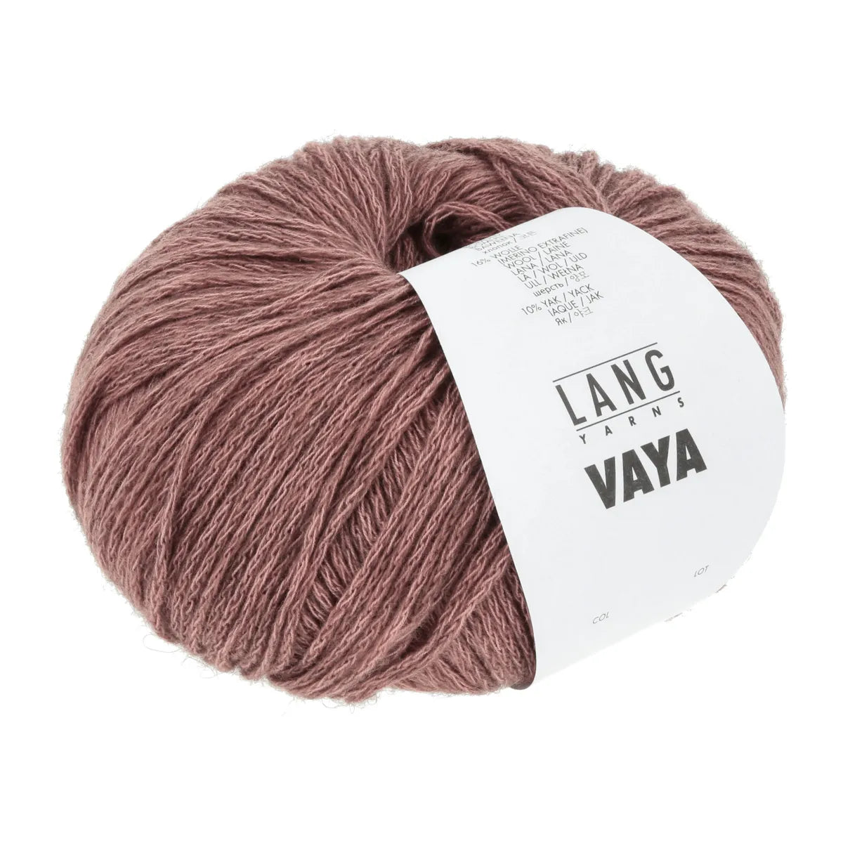 Knäuel Vaya in Rost