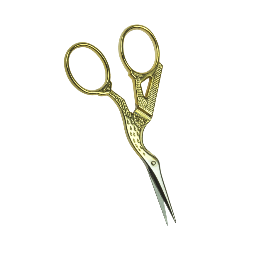 Madeira Stickschere Storch