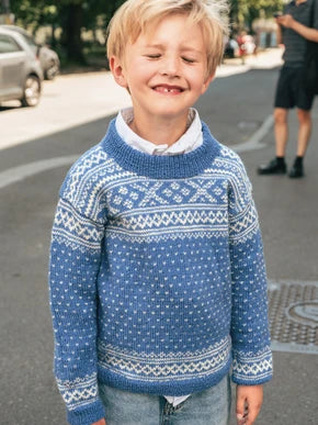 Setesdal Sweater Junior 2509-04 Sandnes Anleitung