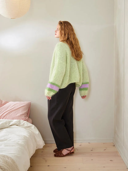 Facile Cardigan 2402-02 Sandnes Anleitung