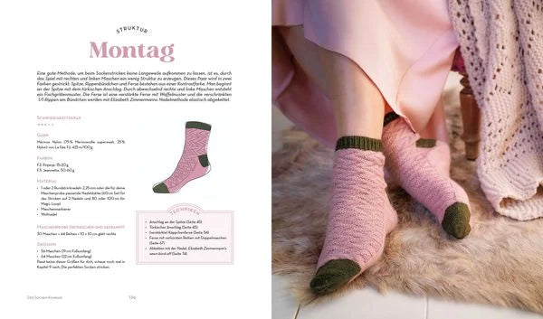 Der Socken-Kompass; perfekt stricken mit allen Techniken und Mustern