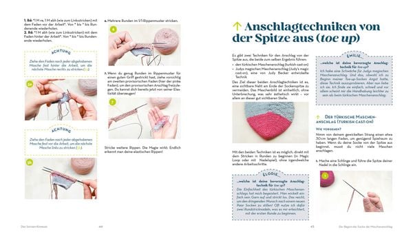 Der Socken-Kompass; perfekt stricken mit allen Techniken und Mustern