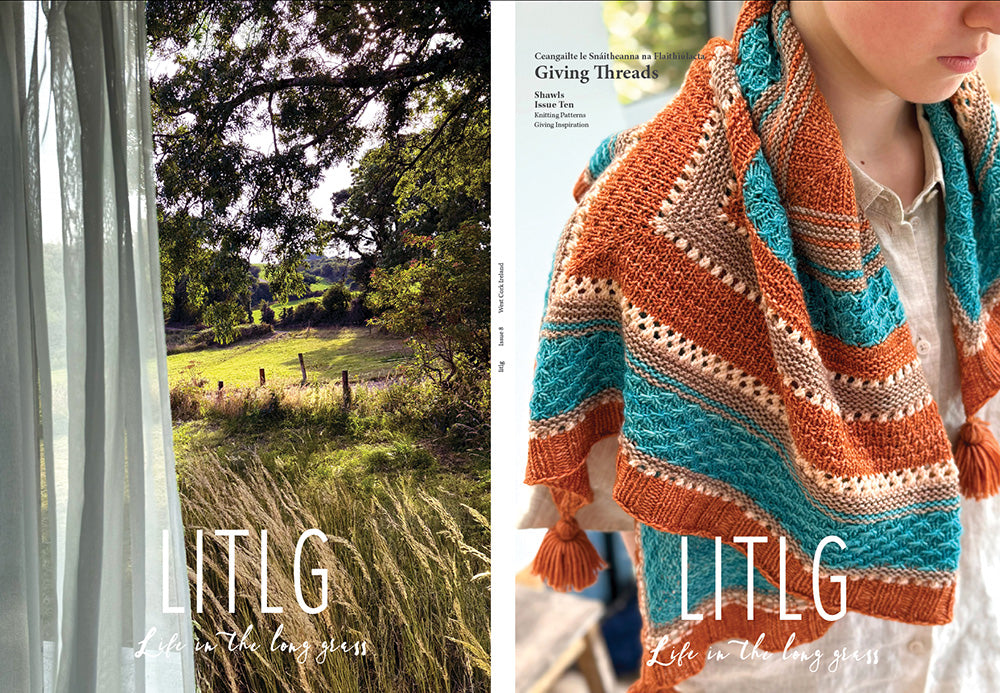 LITLG Magazin Issue 9 - Giving Threads Shawls